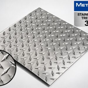 1/8" Stainless Steel Tread Plate T-304